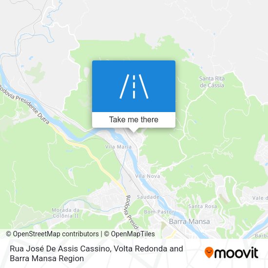 Rua José De Assis Cassino map