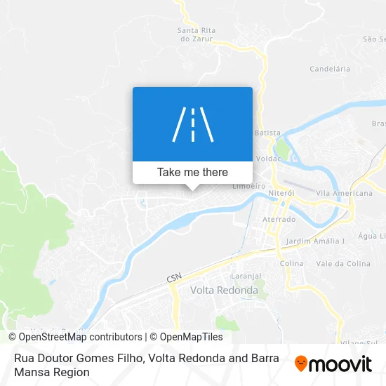 Rua Doutor Gomes Filho map