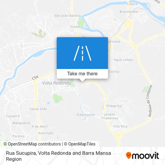 Rua Sucupira map