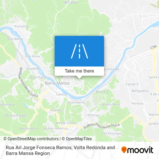 Rua Ari Jorge Fonseca Ramos map
