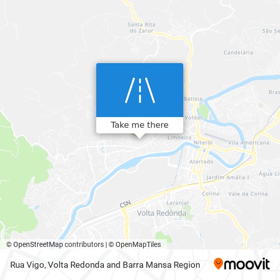 Rua Vigo map