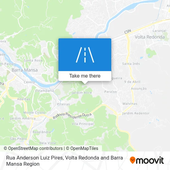Rua Anderson Luiz Pires map