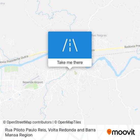 Rua Piloto Paulo Reis map
