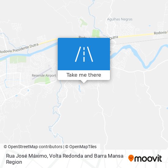 Mapa Rua José Máximo