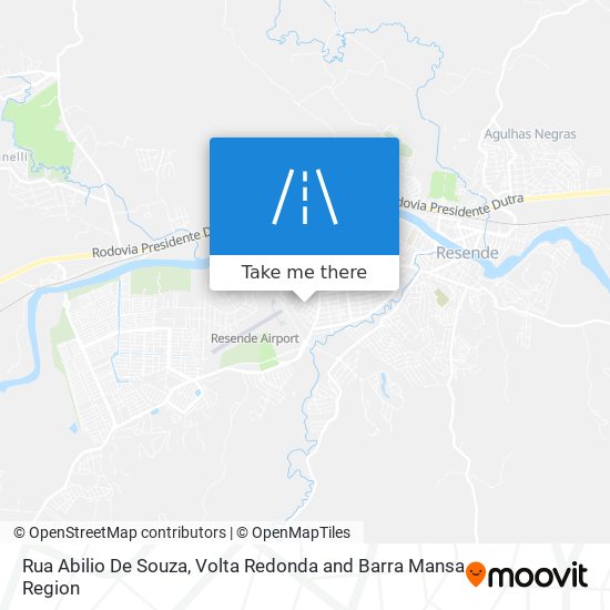 Mapa Rua Abilio De Souza