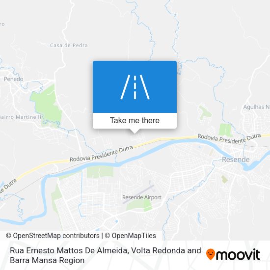 Rua Ernesto Mattos De Almeida map