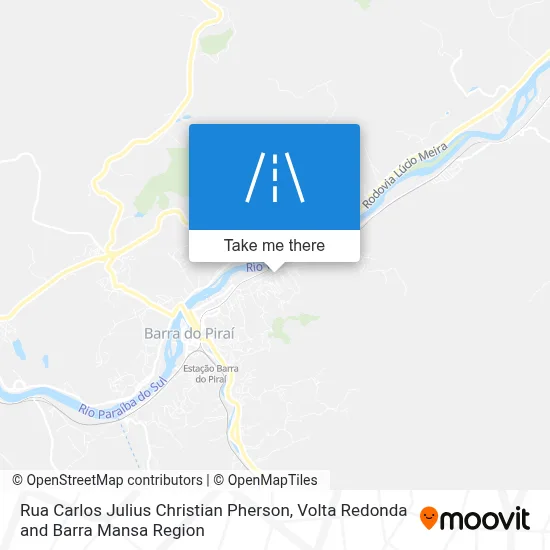 Rua Carlos Julius Christian Pherson map