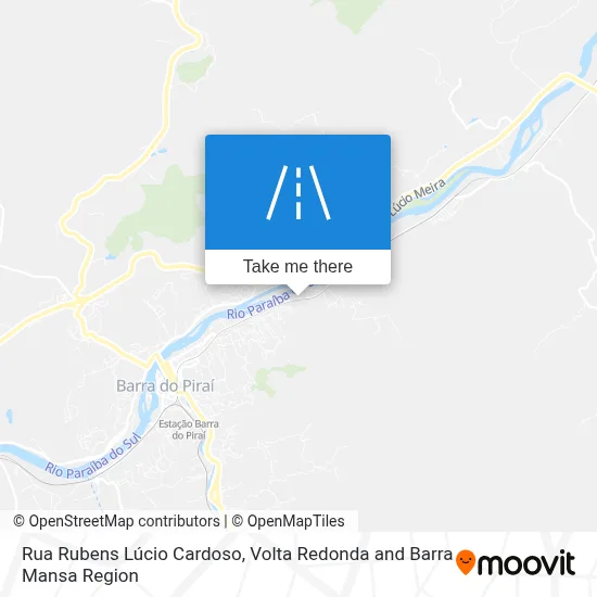 Rua Rubens Lúcio Cardoso map