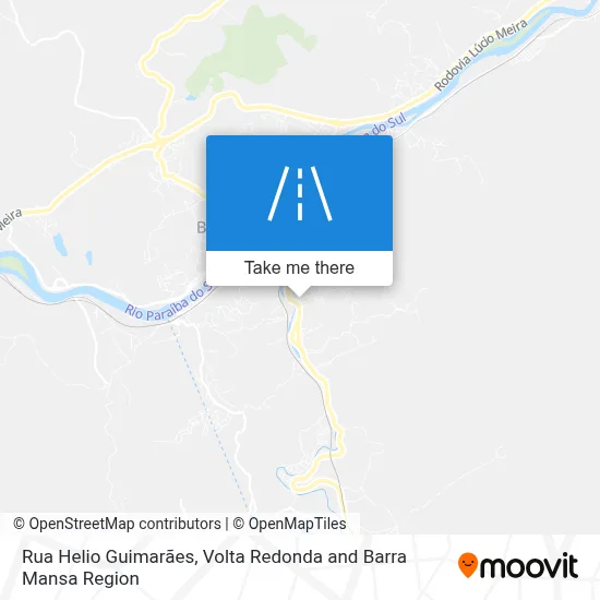 Rua Helio Guimarães map