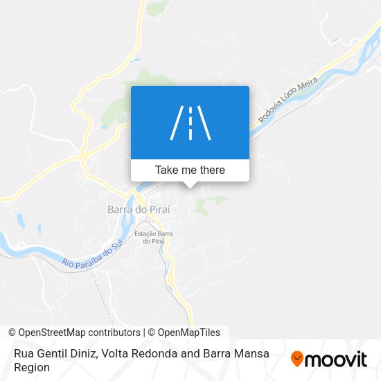 Rua Gentil Diniz map