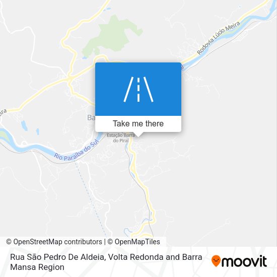 Rua São Pedro De Aldeia map
