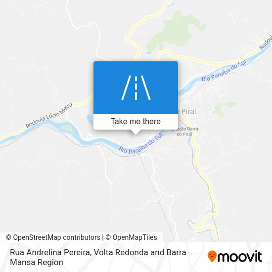 Rua Andrelina Pereira map