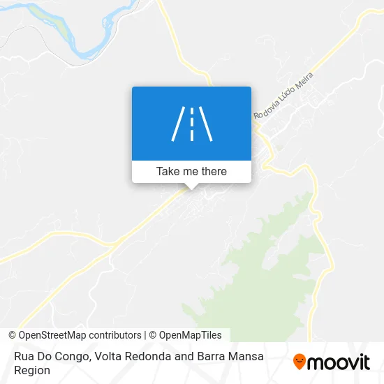 Rua Do Congo map