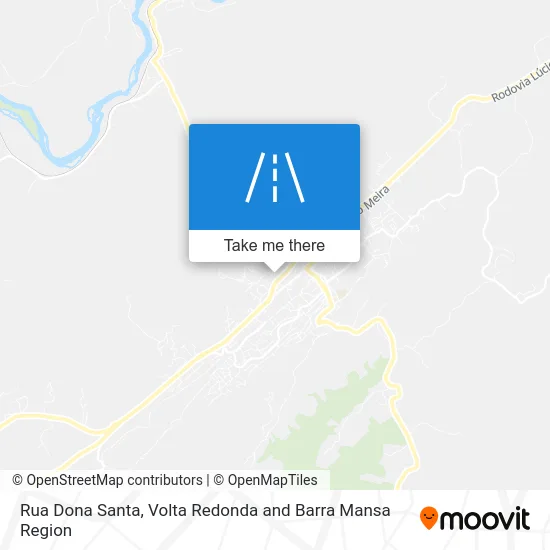 Rua Dona Santa map