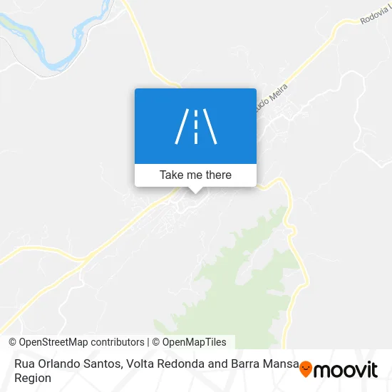 Rua Orlando Santos map