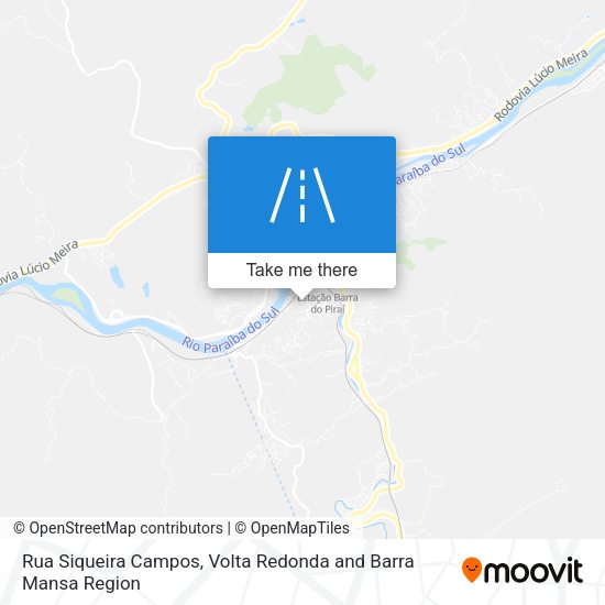 Rua Siqueira Campos map