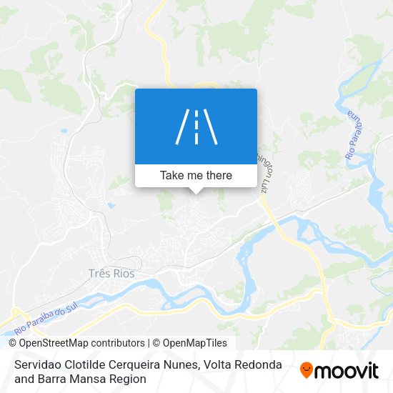 Servidao Clotilde Cerqueira Nunes map