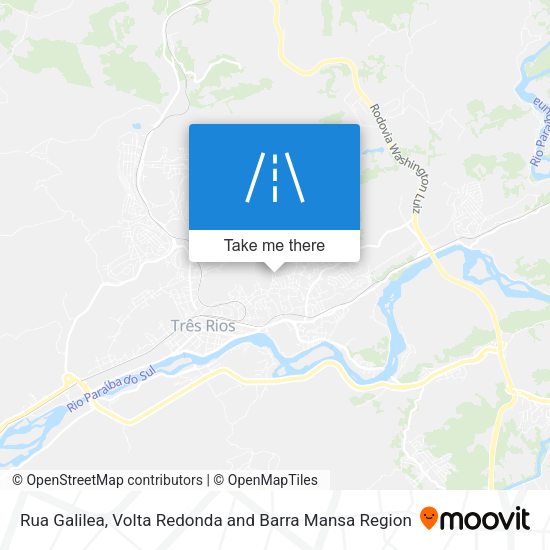 Rua Galilea map