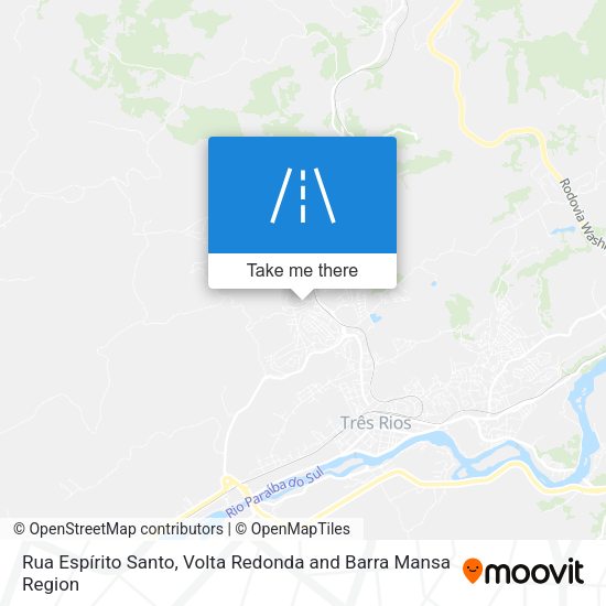 Rua Espírito Santo map