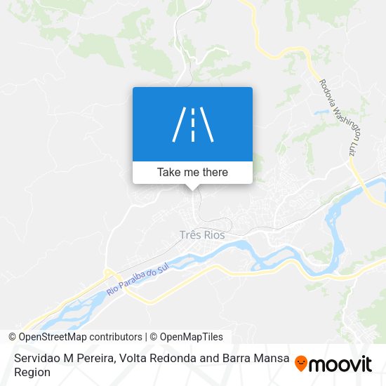 Servidao M Pereira map