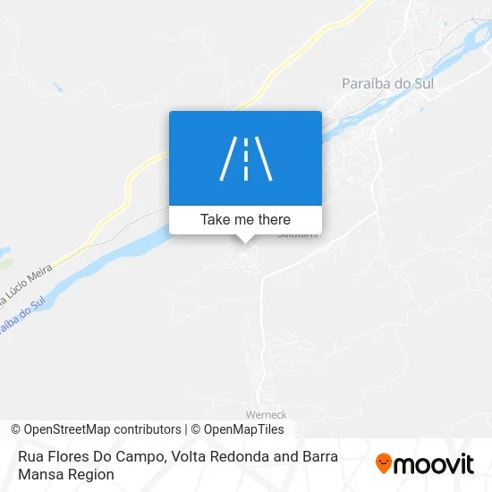 Rua Flores Do Campo map