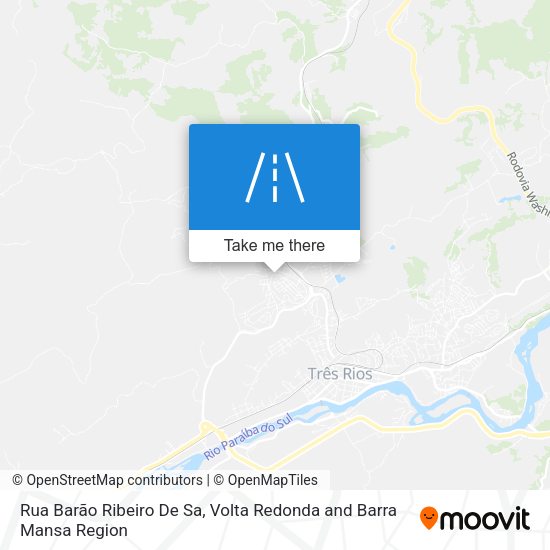 Rua Barão Ribeiro De Sa map