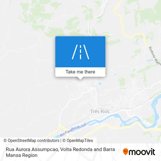Rua Aurora Assumpcao map