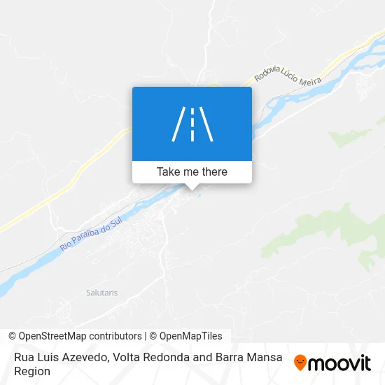 Rua Luis Azevedo map