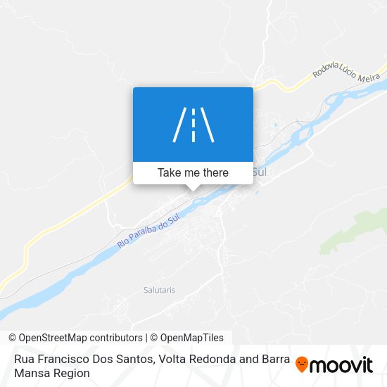 Rua Francisco Dos Santos map
