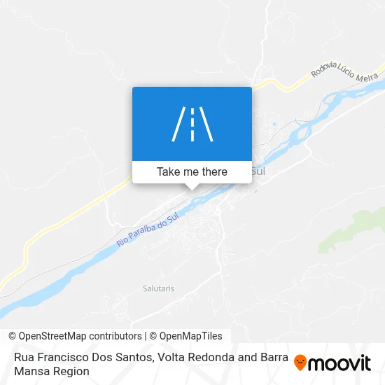 Rua Francisco Dos Santos map
