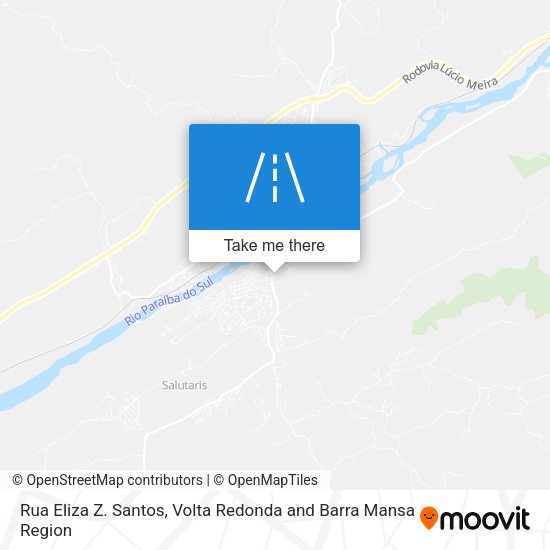 Rua Eliza Z. Santos map