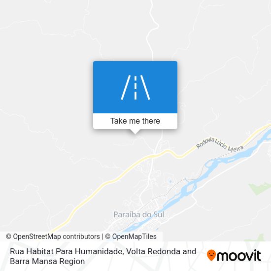 Rua Habitat Para Humanidade map