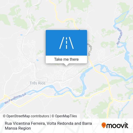 Rua Vicentina Ferreira map