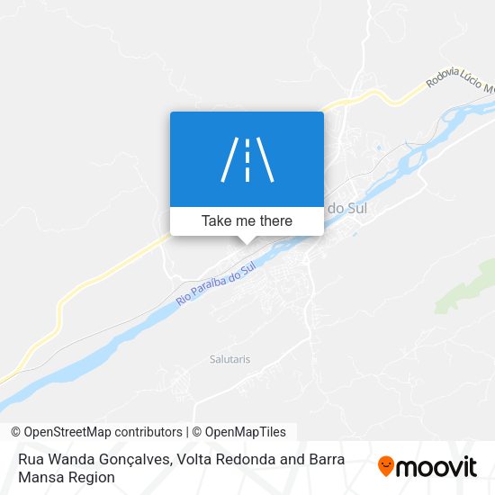 Rua Wanda Gonçalves map