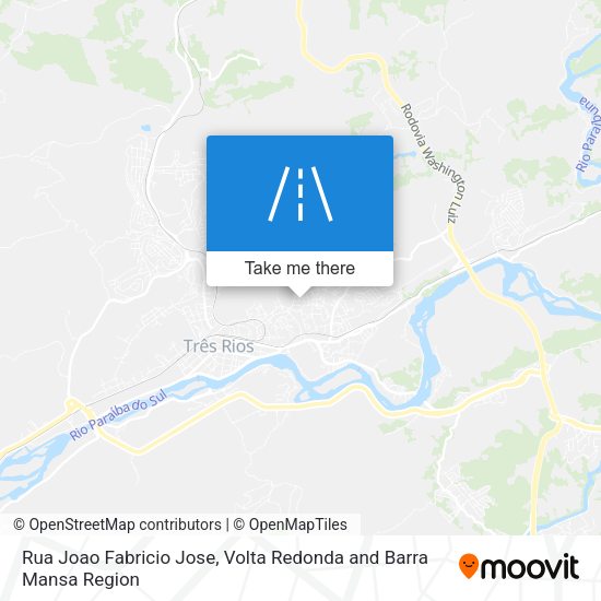 Rua Joao Fabricio Jose map