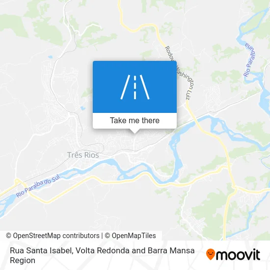 Rua Santa Isabel map