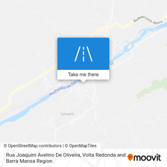 Rua Joaquim Avelino De Oliveira map