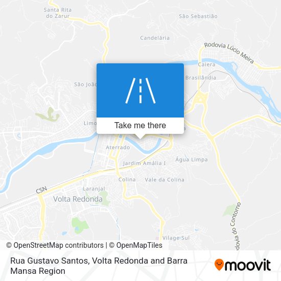 Rua Gustavo Santos map