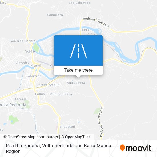 Rua Rio Paraíba map