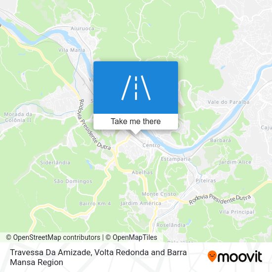 Travessa Da Amizade map