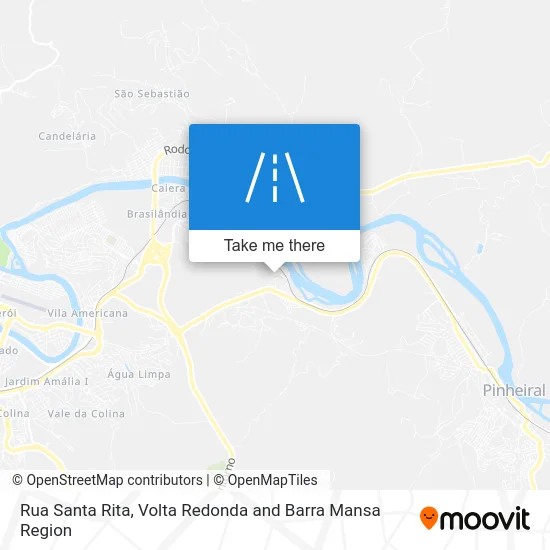 Rua Santa Rita map