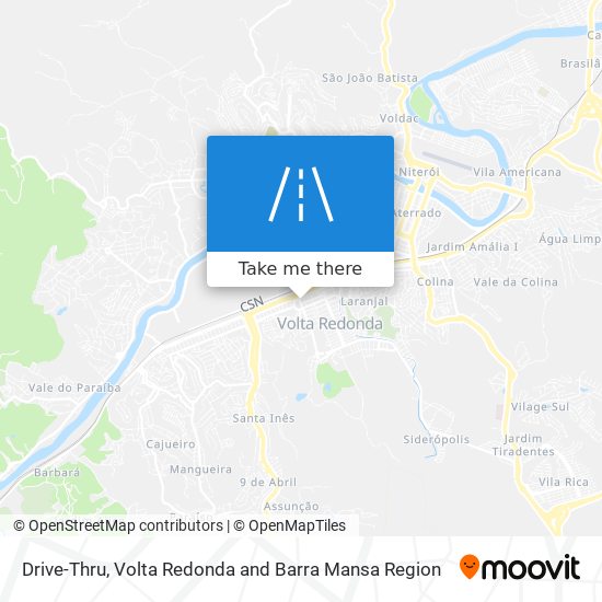 Mapa Drive-Thru