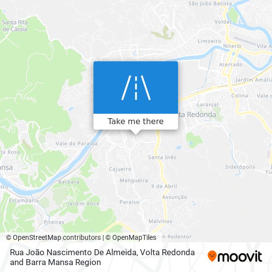 Rua João Nascimento De Almeida map