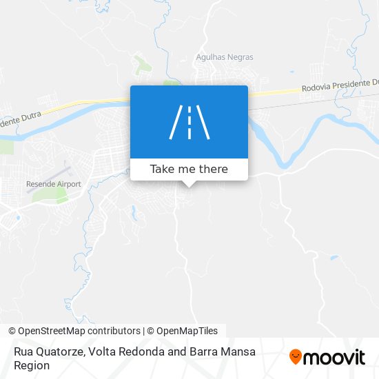 Mapa Rua Quatorze