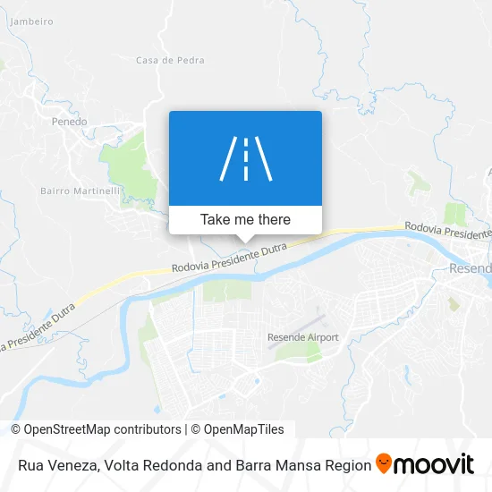 Rua Veneza map