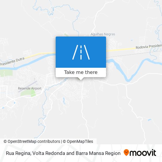 Mapa Rua Regina