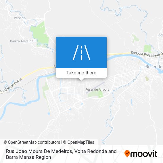 Rua Joao Moura De Medeiros map