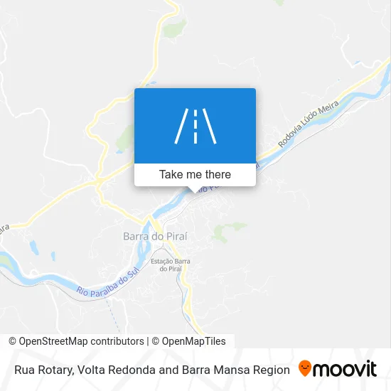 Rua Rotary map