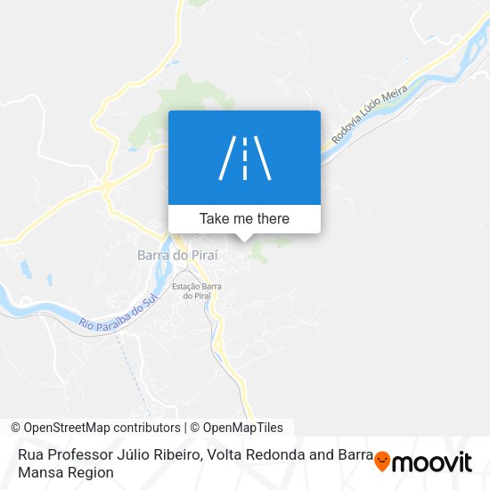 Rua Professor Júlio Ribeiro map