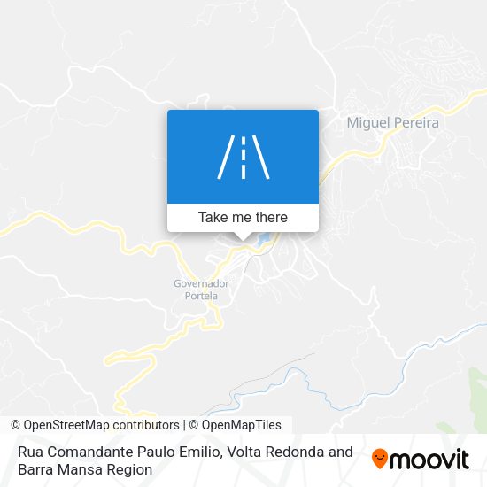 Rua Comandante Paulo Emilio map